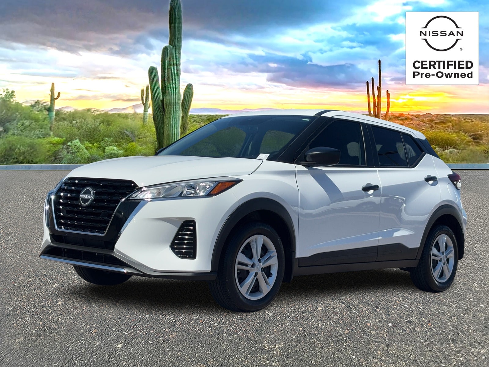 Certified 2024 Nissan Kicks S with VIN 3N1CP5BV8RL589901 for sale in Scottsdale, AZ