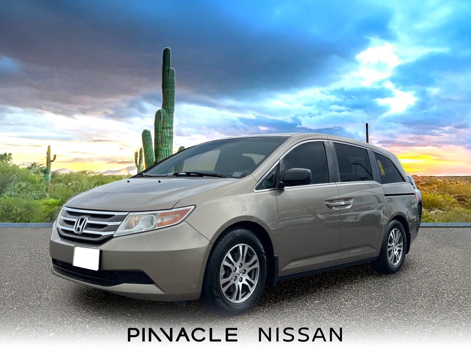 Mocha 2012 Honda Odyssey Minivan Front-Wheel Drive 5-Speed Automatic