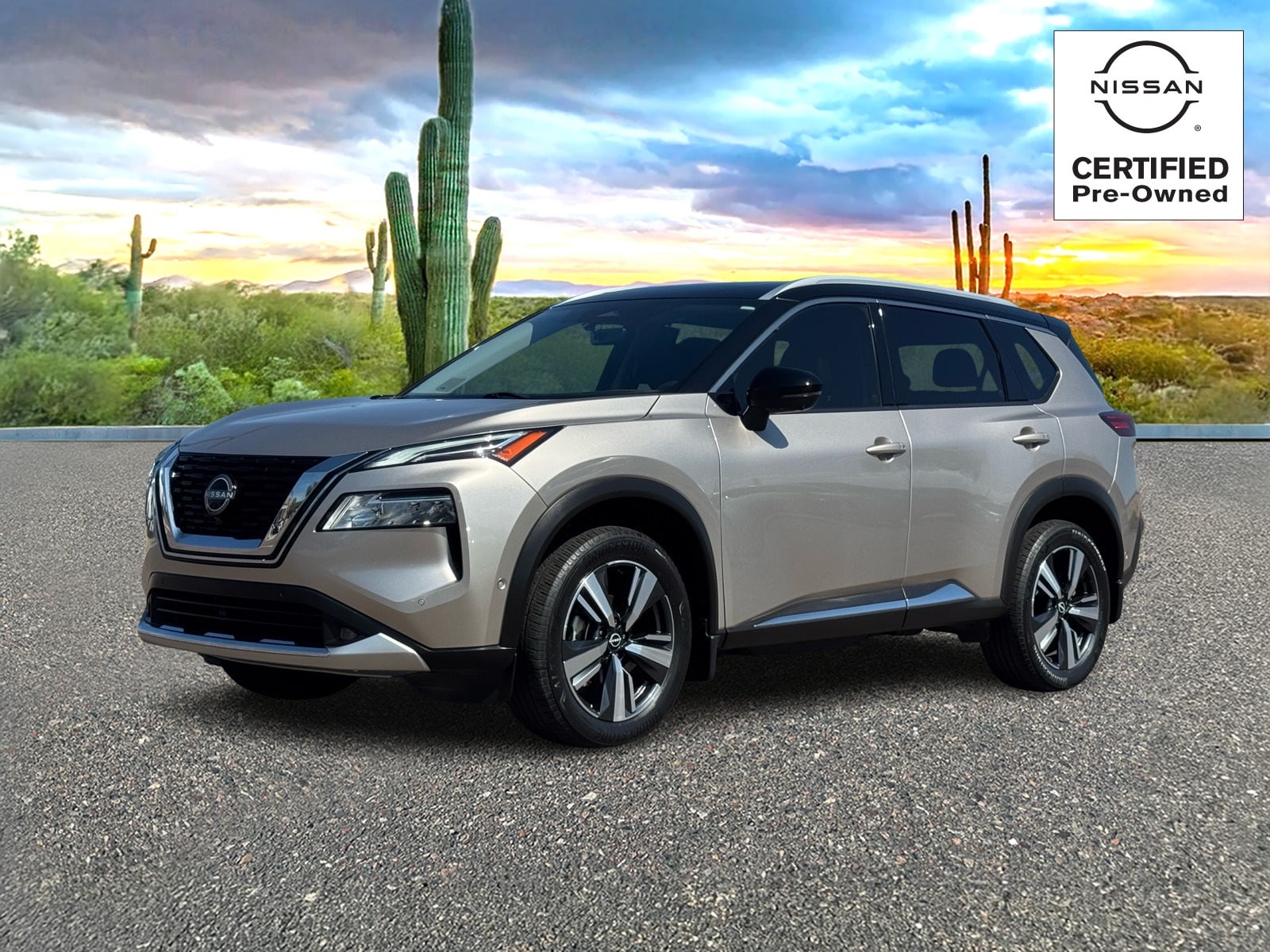 Certified 2022 Nissan Rogue Platinum with VIN JN8BT3DC8NW119901 for sale in Scottsdale, AZ