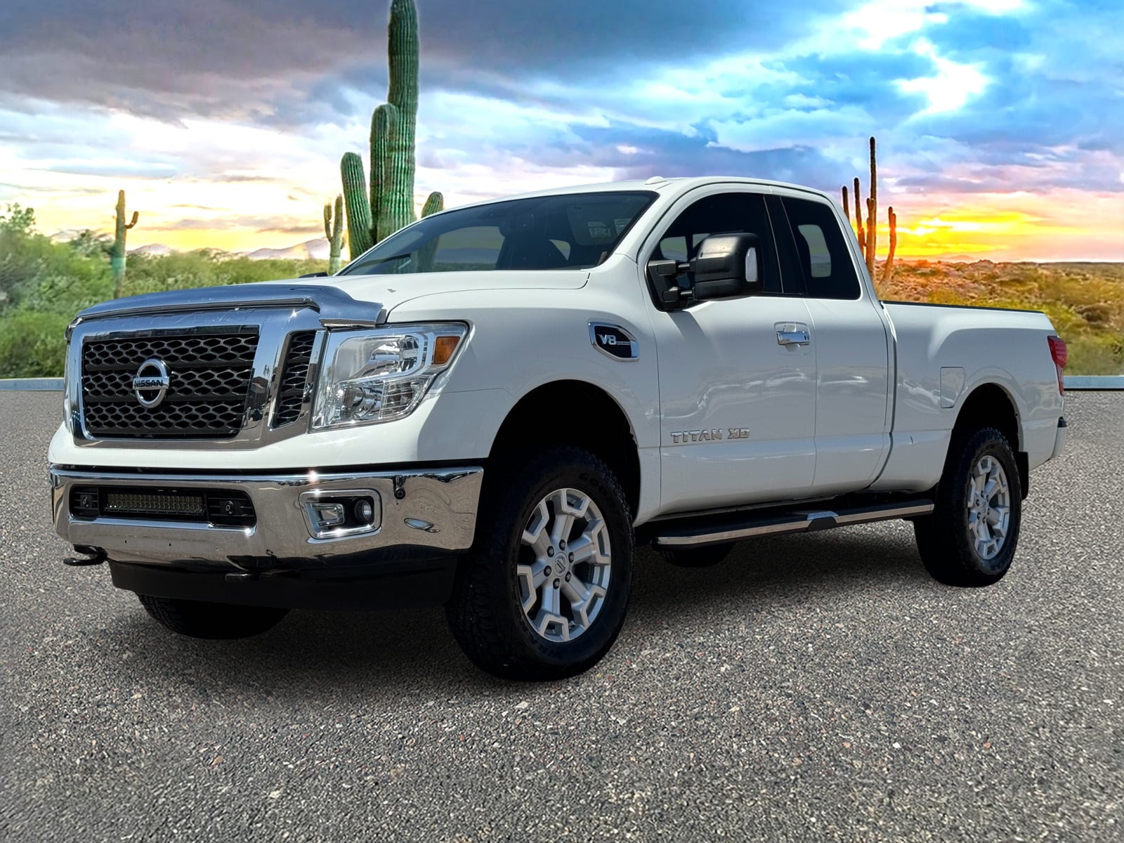 Used 2017 Nissan Titan XD SV with VIN 1N6AA1C46HN575883 for sale in Scottsdale, AZ