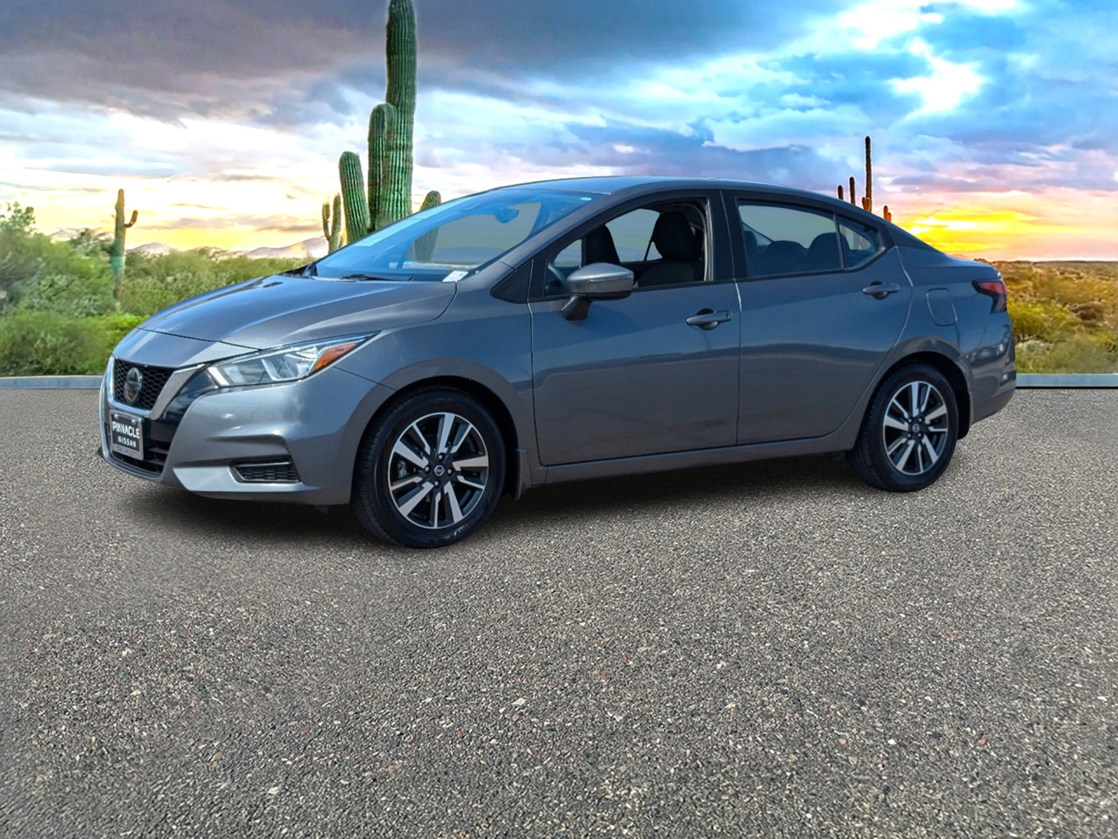 Certified 2021 Nissan Versa Sedan SV with VIN 3N1CN8EV5ML838294 for sale in Scottsdale, AZ