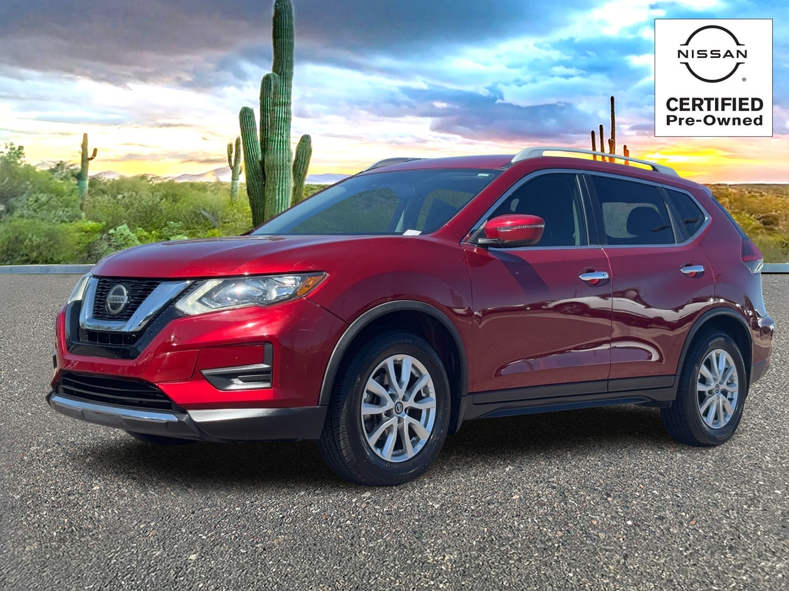 Certified 2019 Nissan Rogue SV with VIN 5N1AT2MT0KC758185 for sale in Scottsdale, AZ