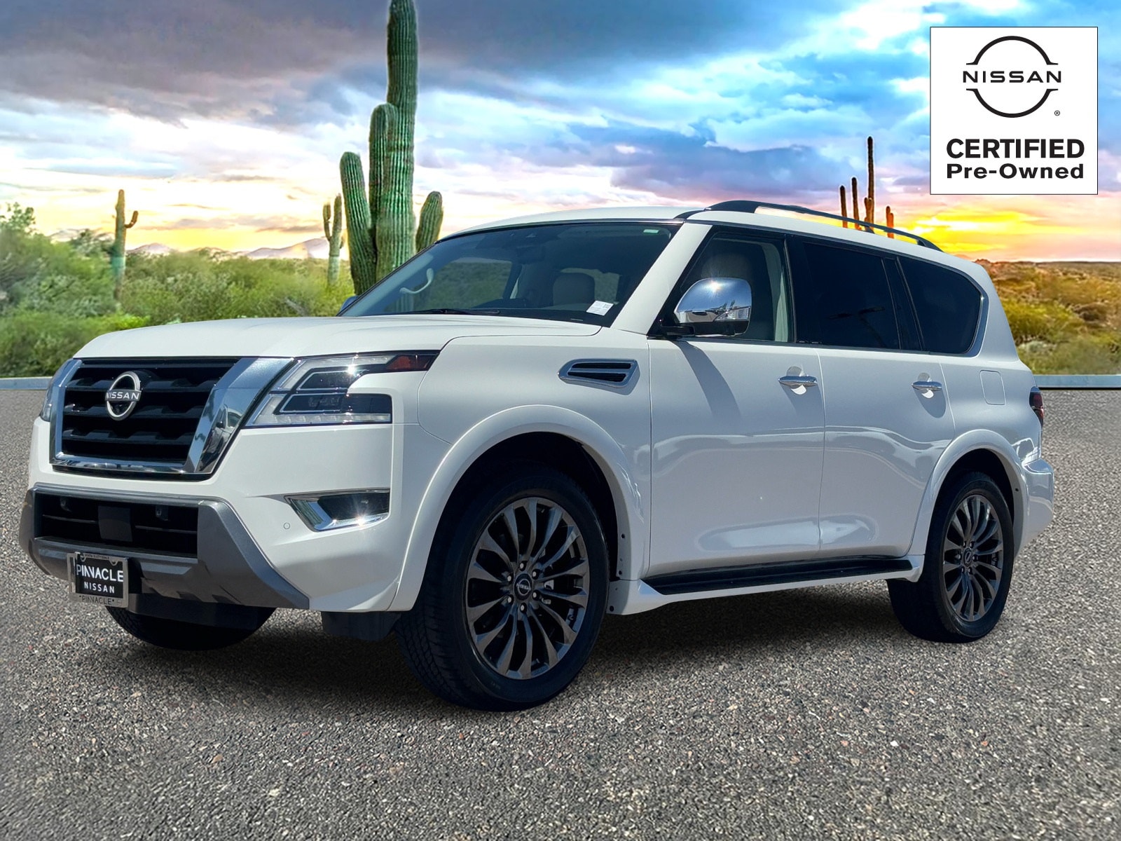 Certified 2024 Nissan Armada Platinum with VIN JN8AY2CC3R9196382 for sale in Scottsdale, AZ