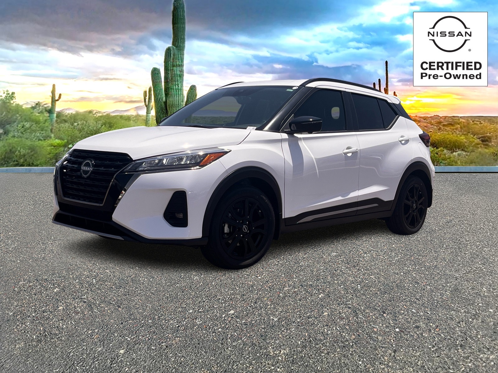 Certified 2022 Nissan Kicks SR with VIN 3N1CP5DV3NL510643 for sale in Scottsdale, AZ