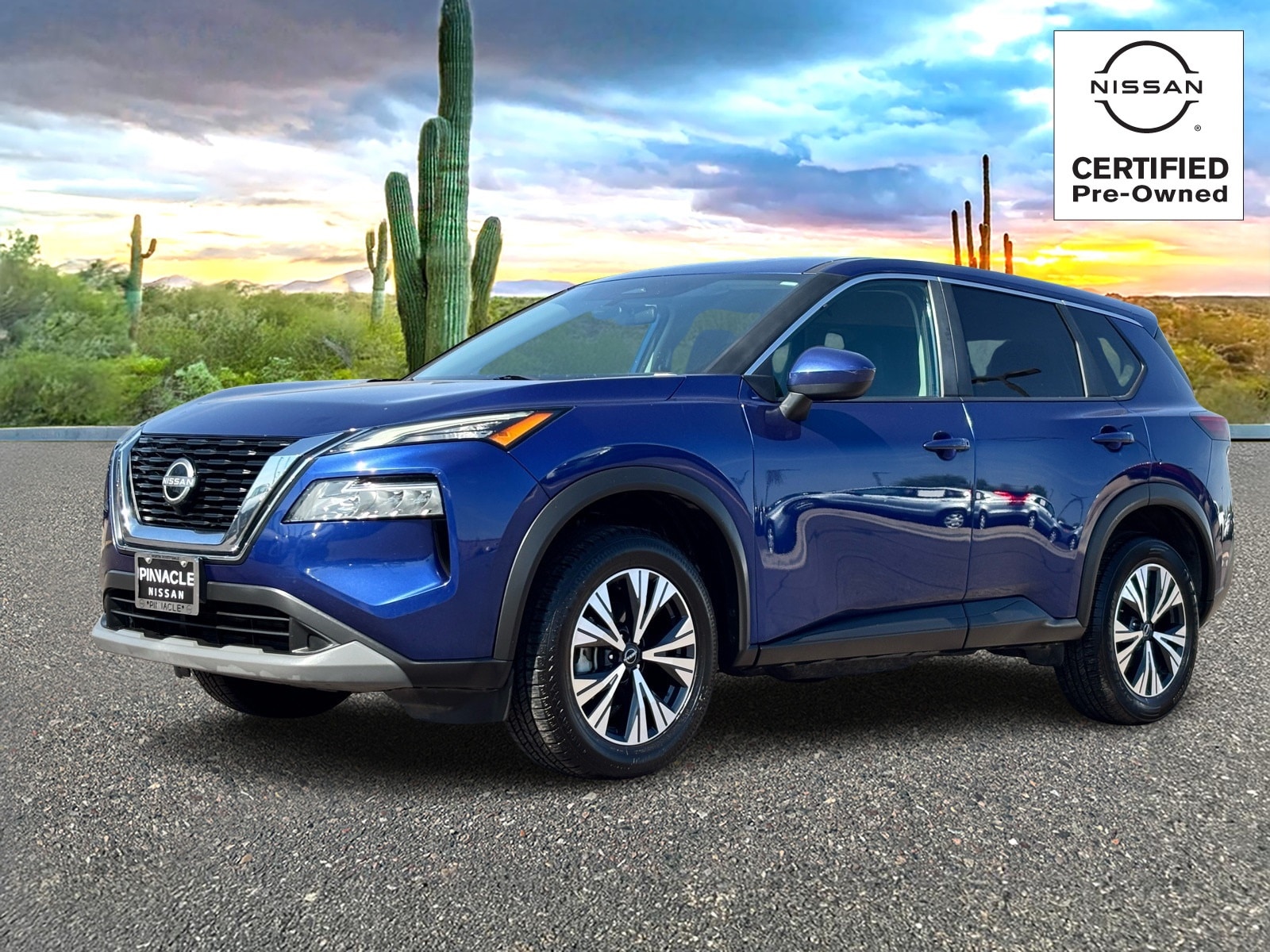 Certified 2023 Nissan Rogue SV with VIN 5N1BT3BA2PC821063 for sale in Scottsdale, AZ