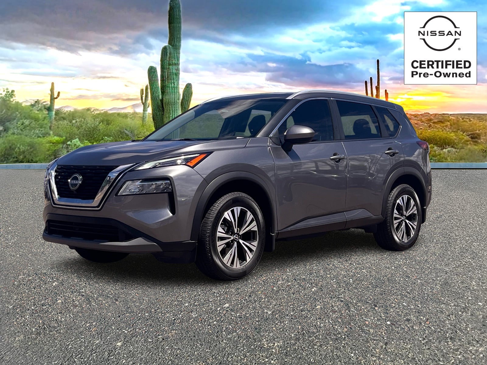 Certified 2023 Nissan Rogue SV with VIN JN8BT3BA9PW428524 for sale in Scottsdale, AZ