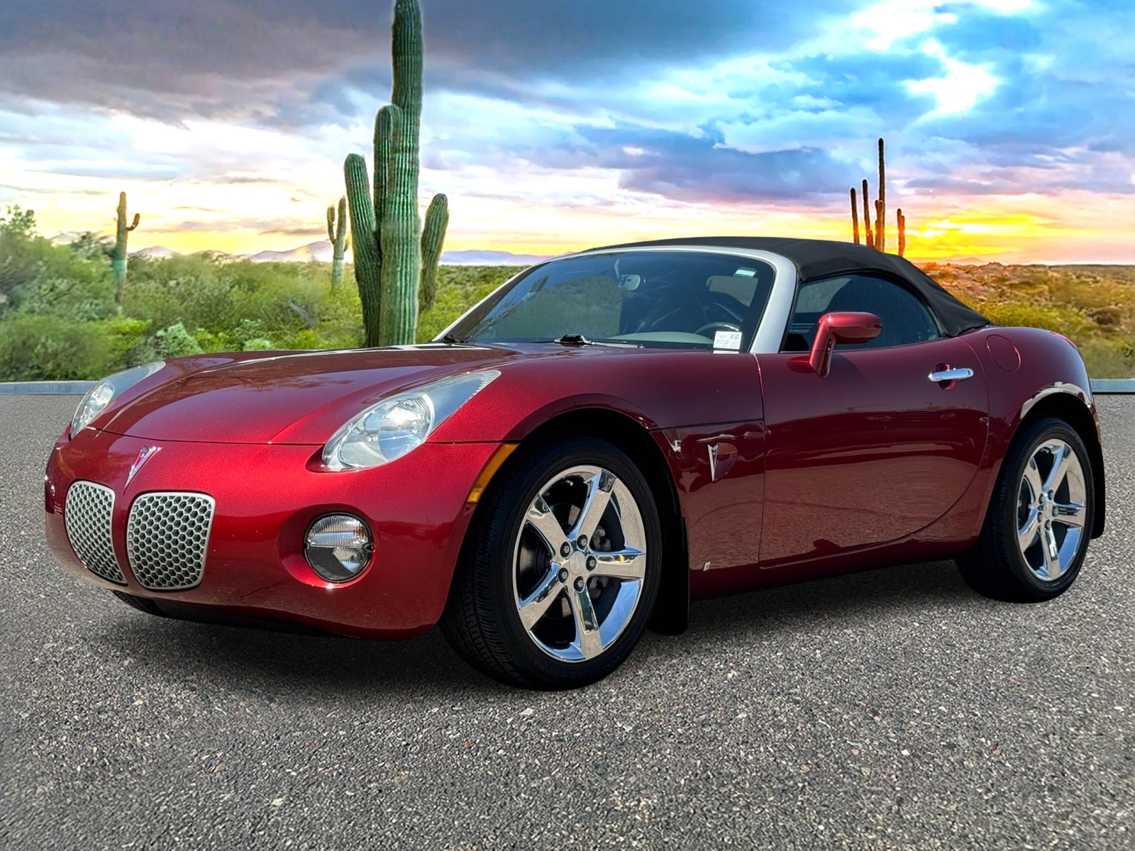 Used 2009 Pontiac Solstice Base with VIN 1G2MN35B99Y104844 for sale in Scottsdale, AZ