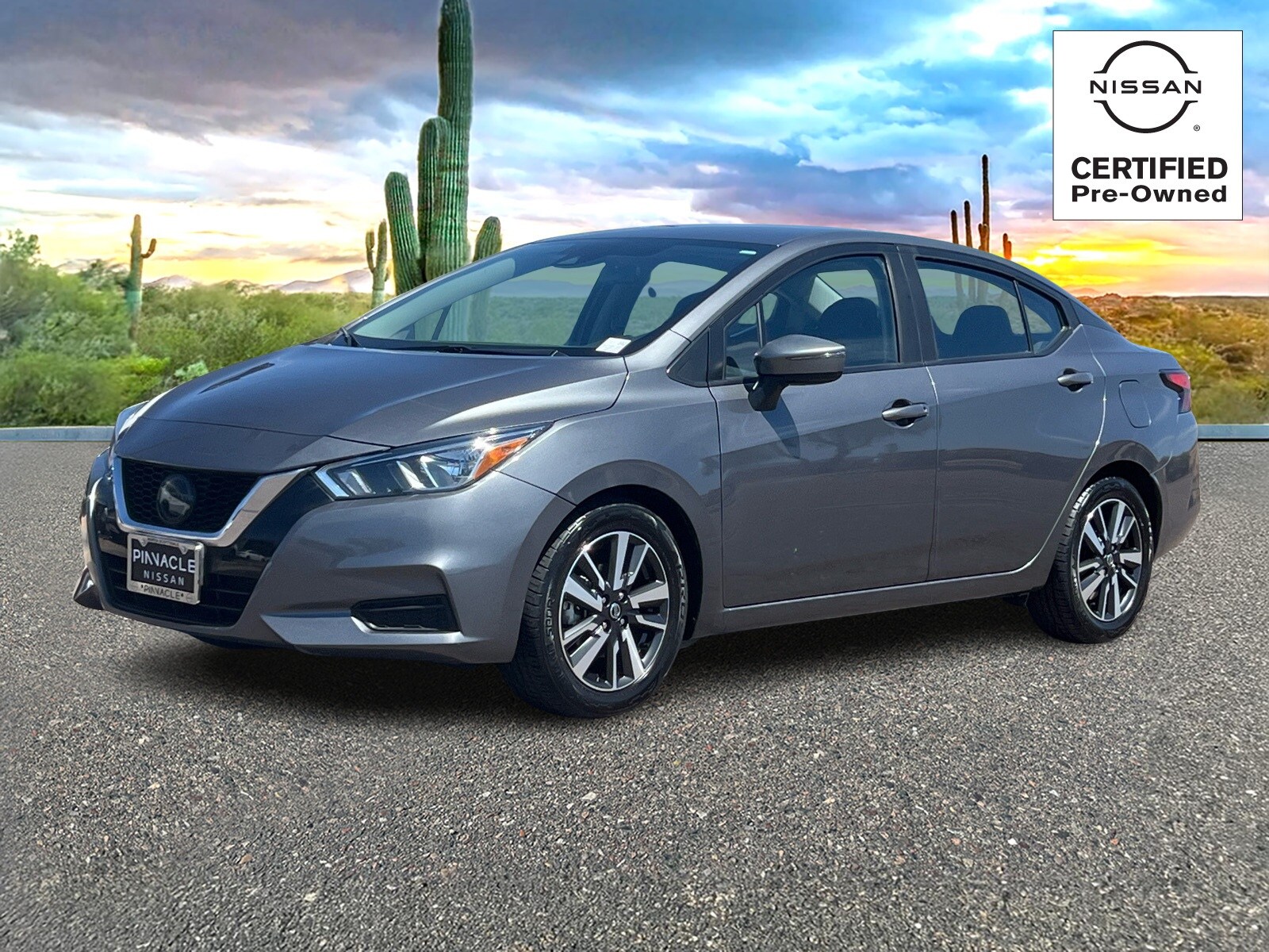 Certified 2021 Nissan Versa Sedan SV with VIN 3N1CN8EV3ML917978 for sale in Scottsdale, AZ
