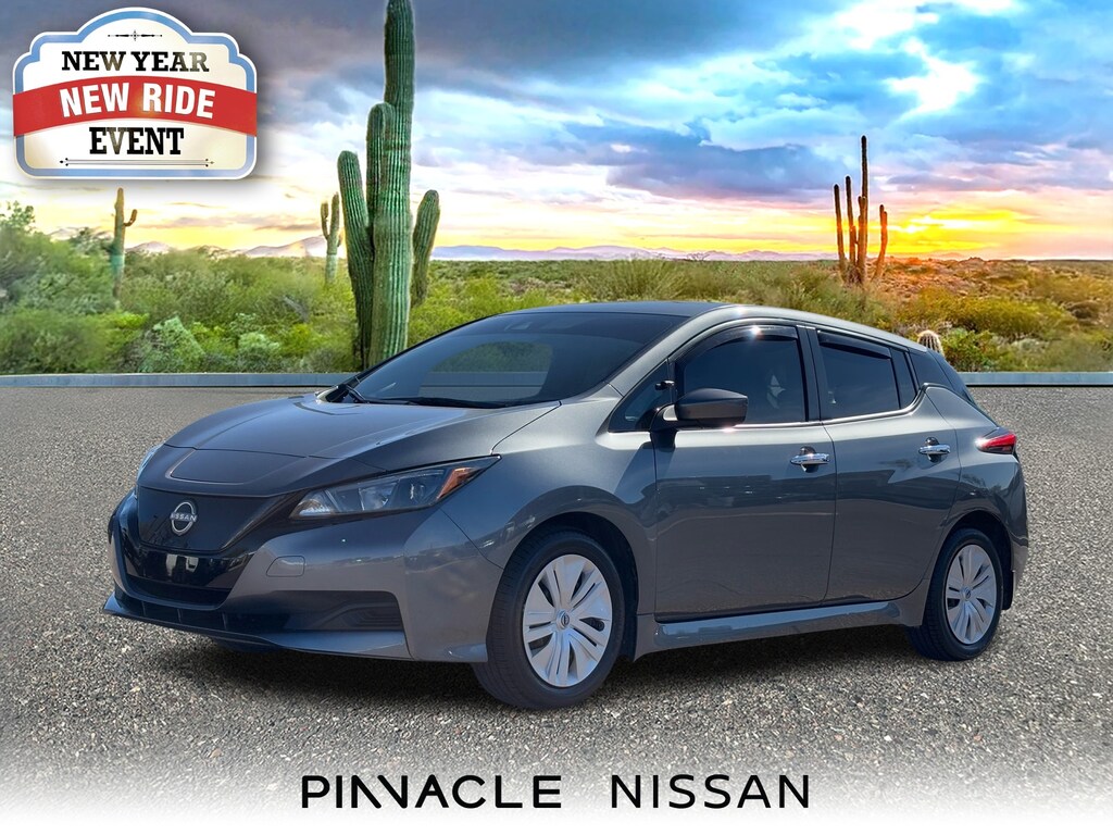 Certified 2024 Nissan LEAF S Hatchback