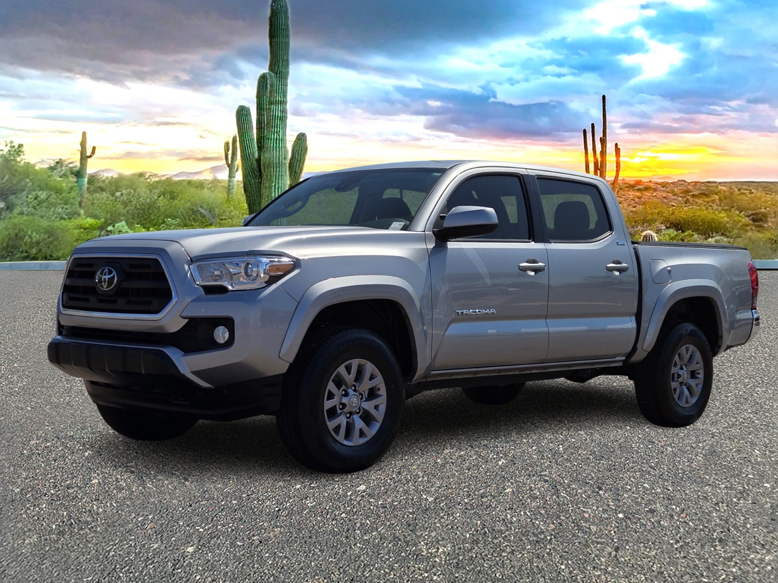 Used 2019 Toyota Tacoma SR5 with VIN 3TMCZ5AN9KM232509 for sale in Scottsdale, AZ