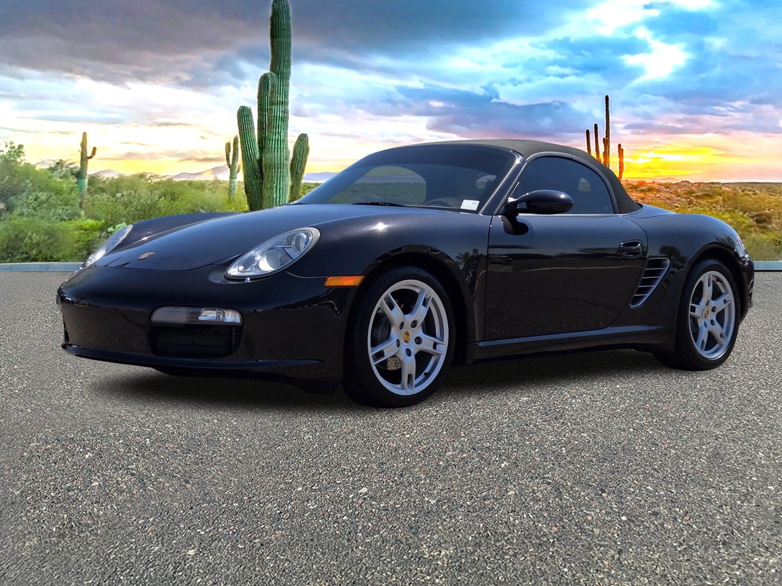 Used 2005 Porsche Boxster Base with VIN WP0CA29825U713030 for sale in Scottsdale, AZ