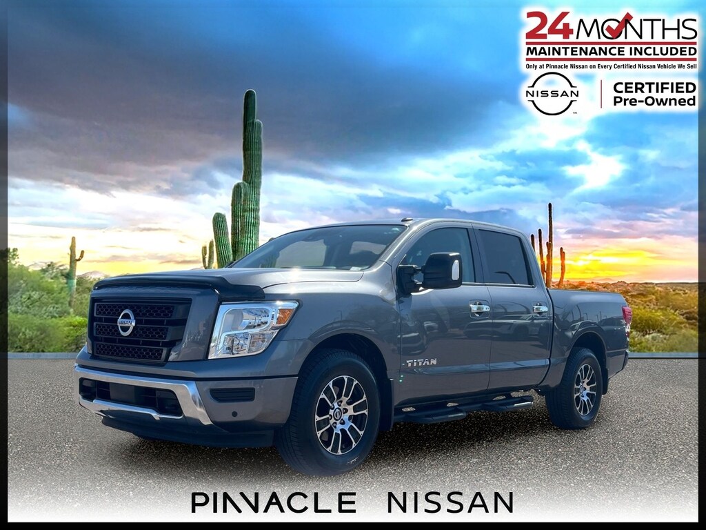 Certified 2021 Nissan Titan SV Truck Crew Cab