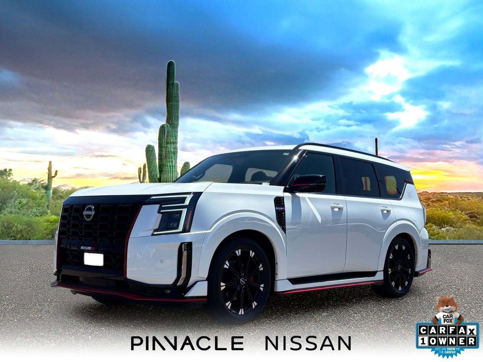 Everest White Pearl Tricoat 2026 Nissan Armada NISMO 4WD SUV / Crossover Four-Wheel Drive 9-Speed Automatic