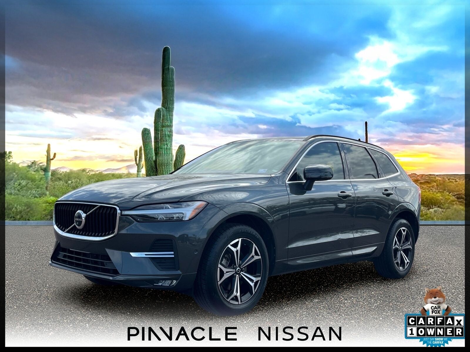 Gray Metallic 2022 Volvo XC60 SUV / Crossover All-Wheel Drive Automatic