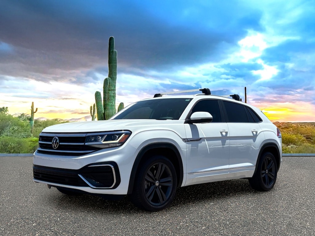 Used 2021 Volkswagen Atlas Cross Sport 3.6L V6 SE w/Technology R-Line SUV