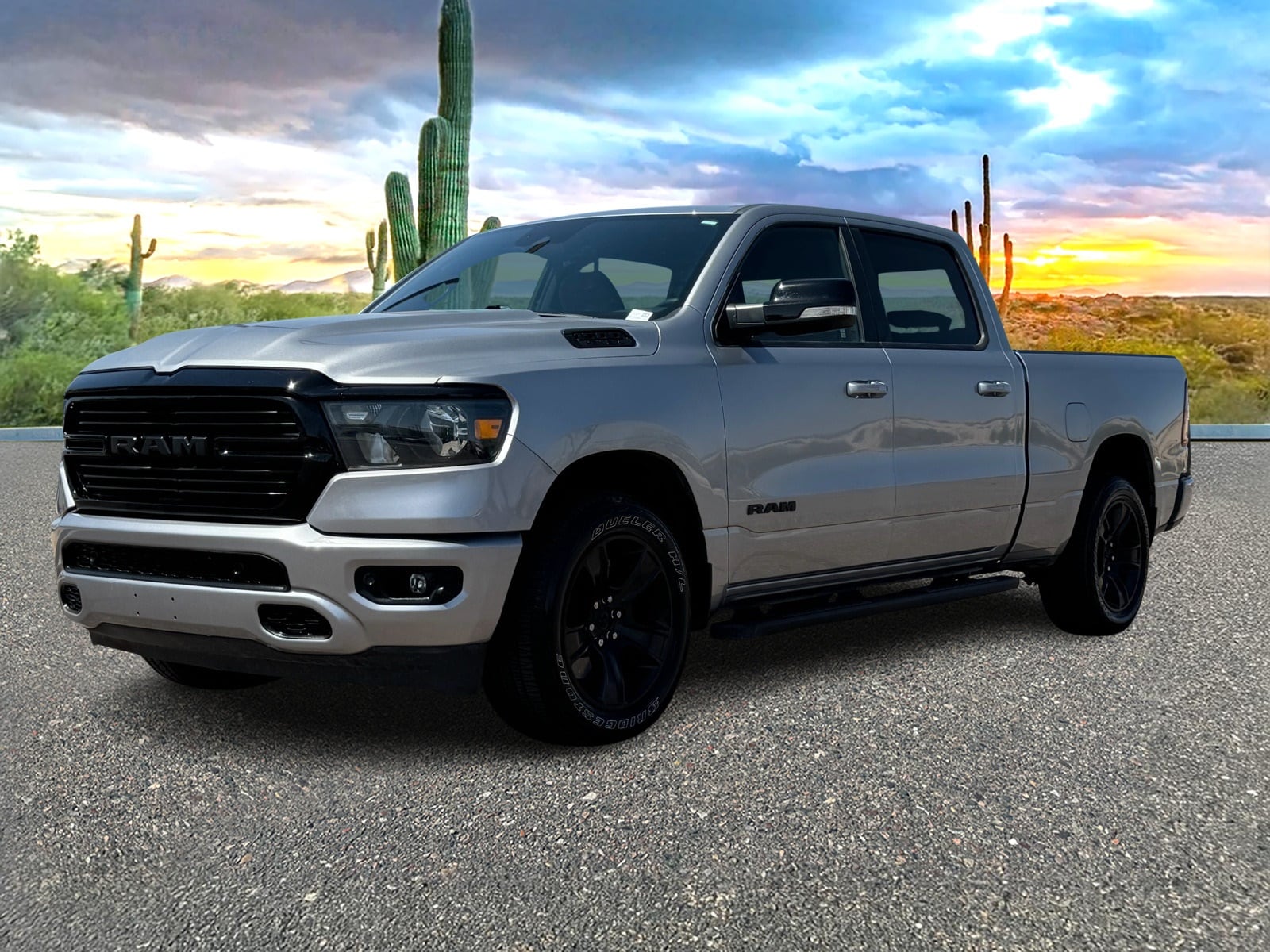 Used 2021 RAM Ram 1500 Pickup Big Horn/Lone Star with VIN 1C6SRFMT8MN803578 for sale in Scottsdale, AZ