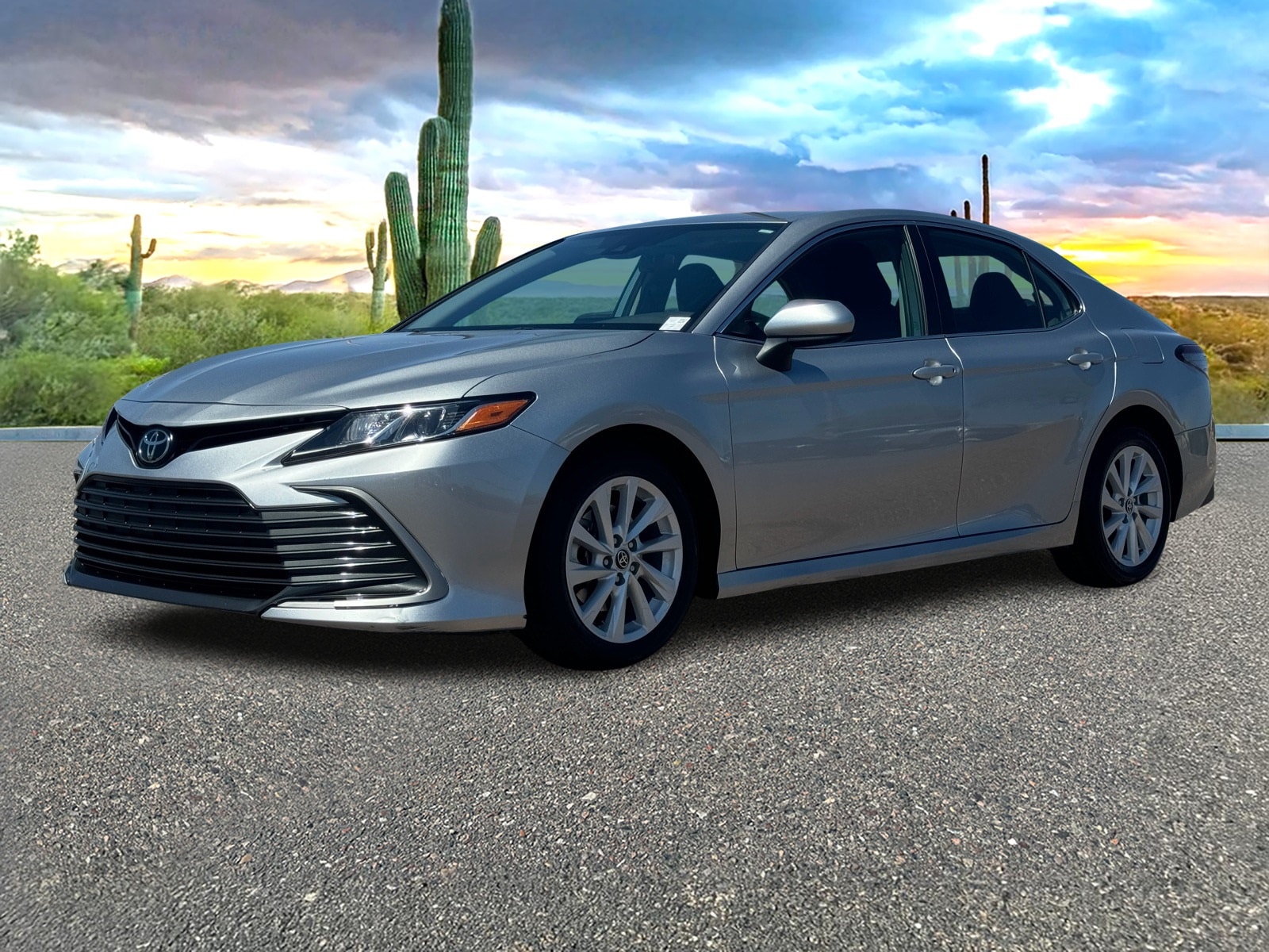 Used 2023 Toyota Camry LE with VIN 4T1C11AK6PU728873 for sale in Scottsdale, AZ