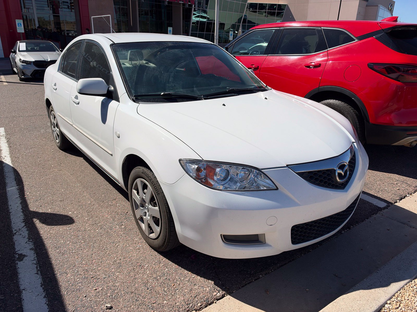 Used 2008 Mazda MAZDA3 i Sport with VIN JM1BK12F081775298 for sale in Scottsdale, AZ
