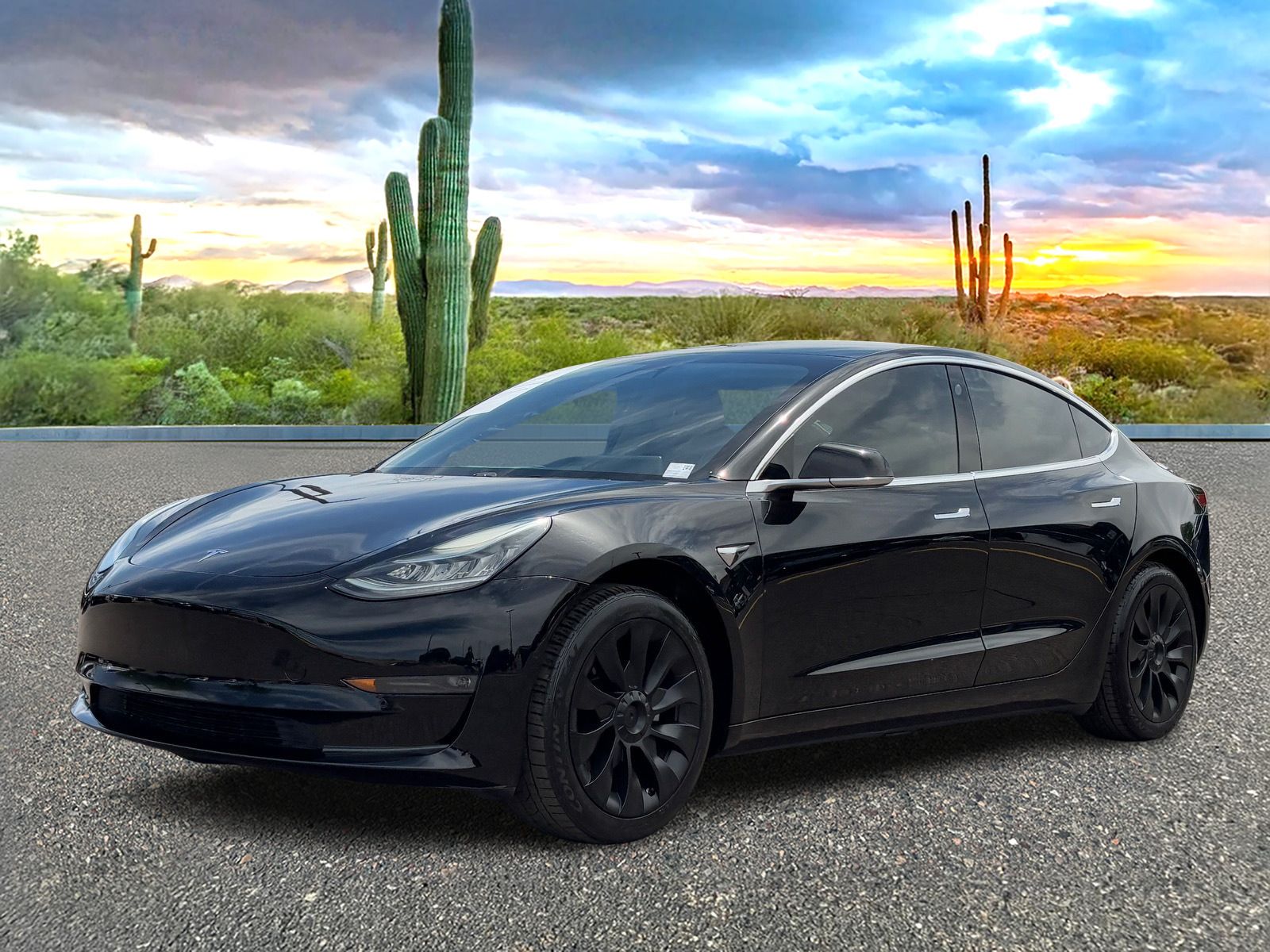 Used 2018 Tesla Model 3 Long Range with VIN 5YJ3E1EAXJF025528 for sale in Scottsdale, AZ