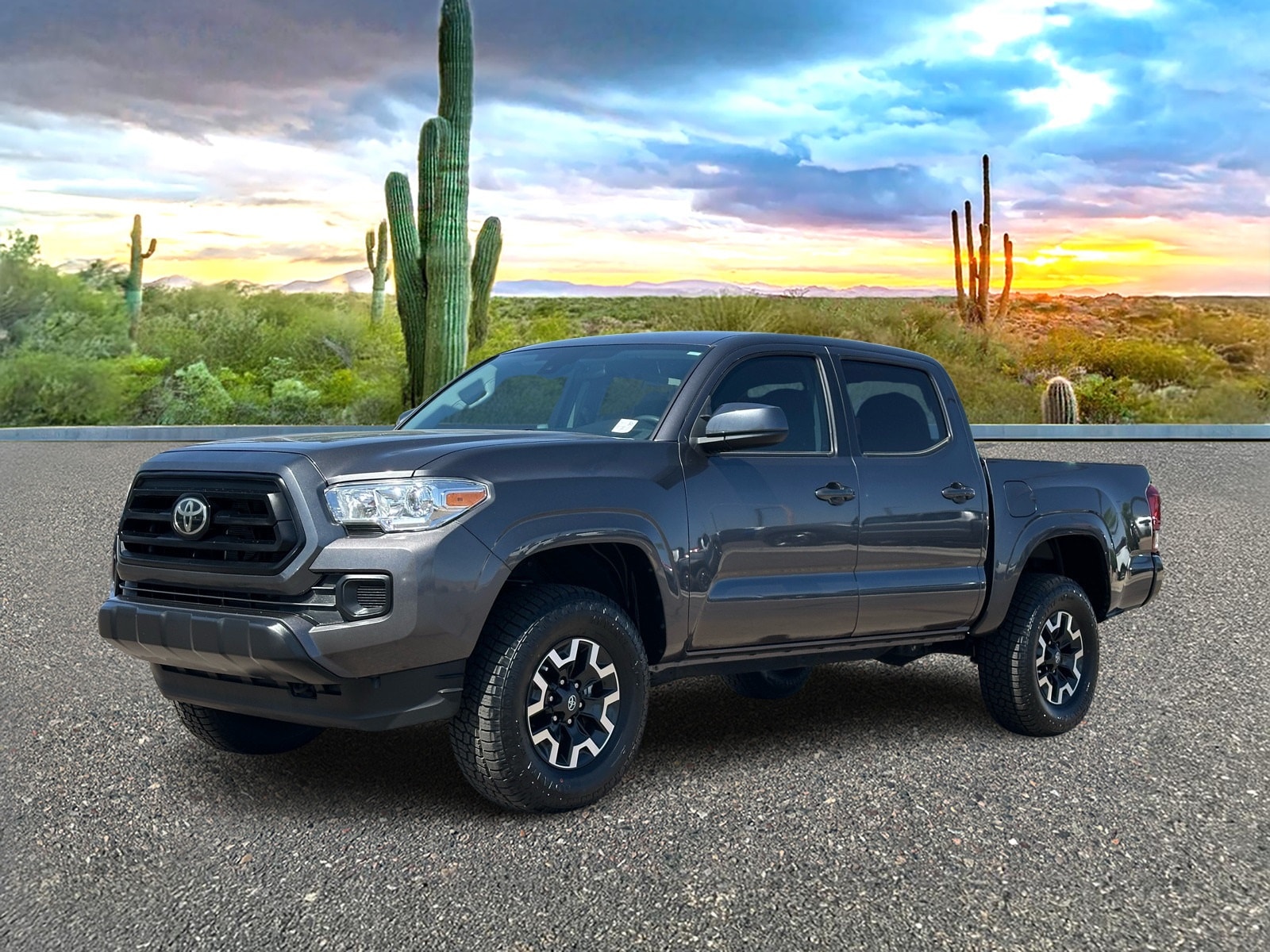 Used 2020 Toyota Tacoma SR with VIN 5TFAX5GN3LX179886 for sale in Scottsdale, AZ