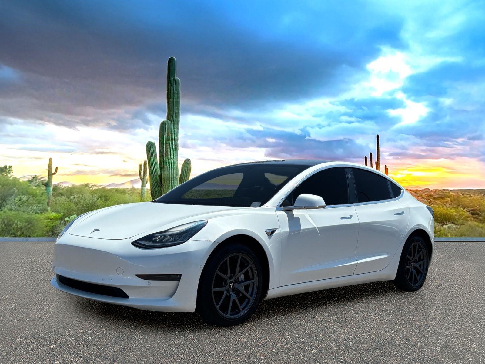 Used 2019 Tesla Model 3 Long Range with VIN 5YJ3E1EB7KF451834 for sale in Scottsdale, AZ