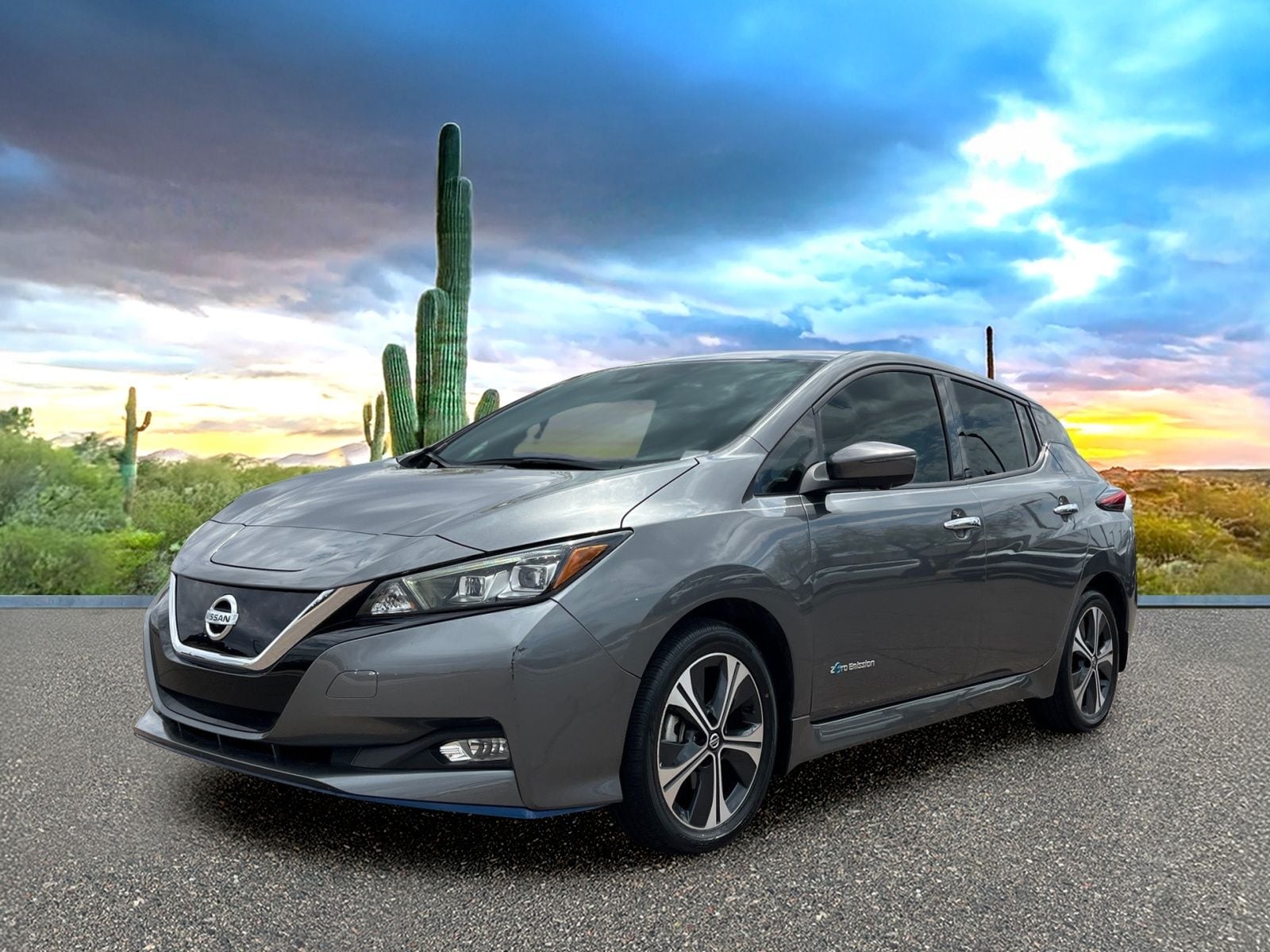 Used 2019 Nissan Leaf SL Plus with VIN 1N4BZ1CP6KC319844 for sale in Scottsdale, AZ