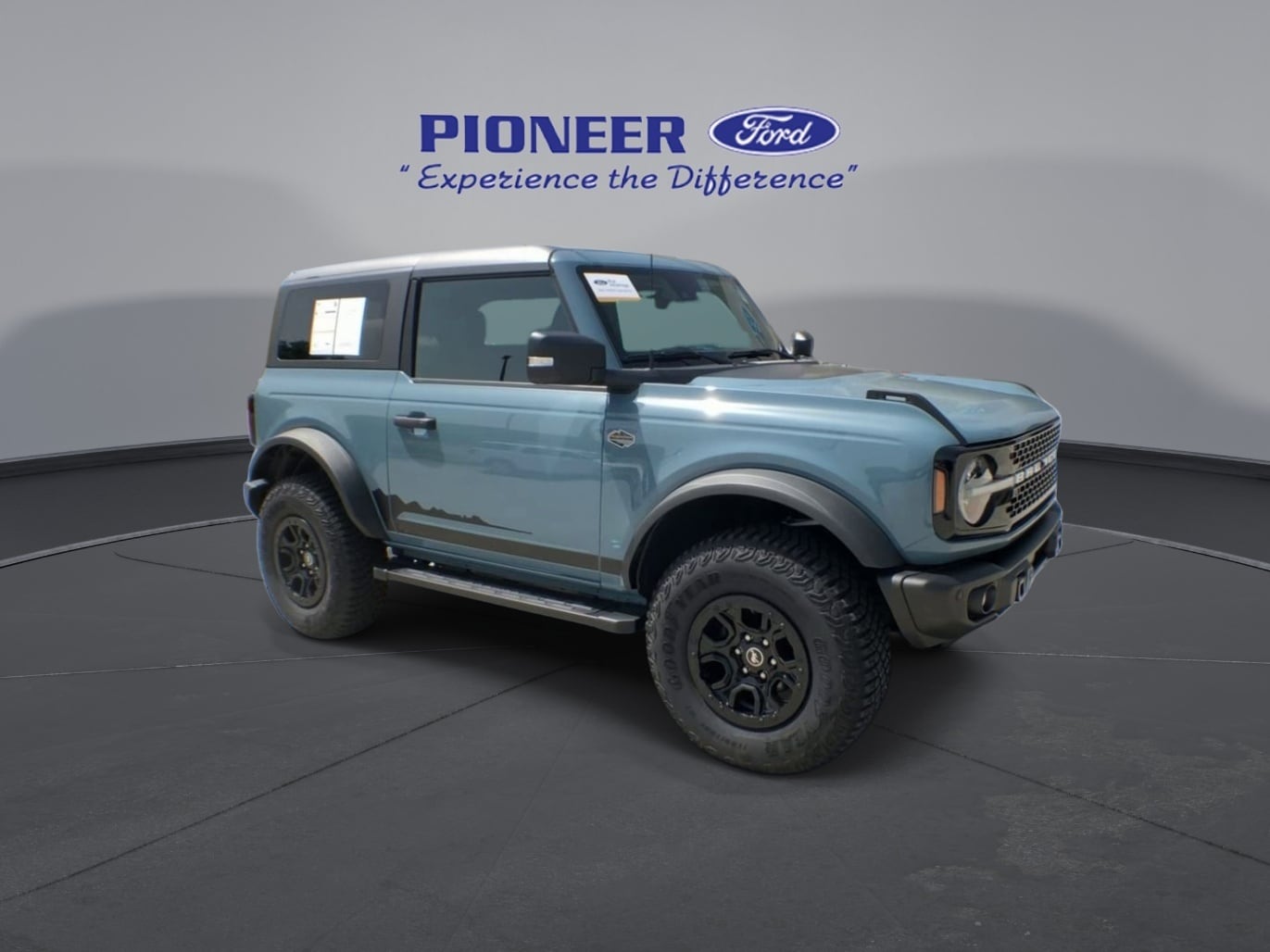 Used 2023 Ford Bronco 2-Door Wildtrak with VIN 1FMDE5CP2PLB43996 for sale in Bremen, GA