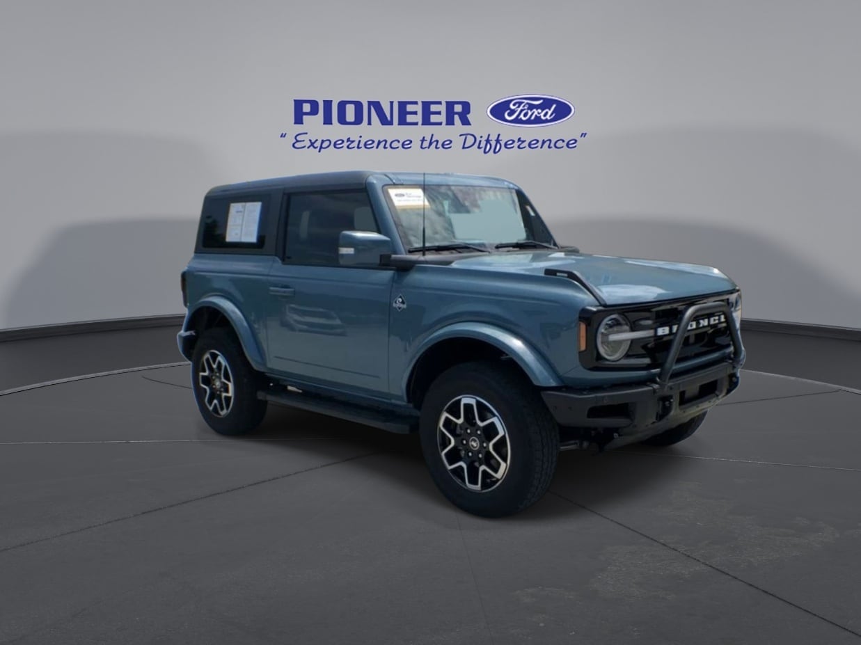 Used 2023 Ford Bronco 2-Door Outer Banks with VIN 1FMDE5AP4PLB74279 for sale in Bremen, GA