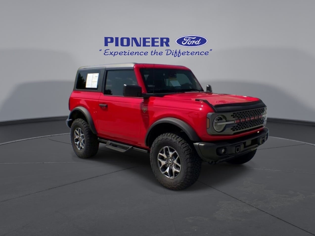 Used 2023 Ford Bronco 2-Door Badlands with VIN 1FMDE5CP2PLA94511 for sale in Bremen, GA