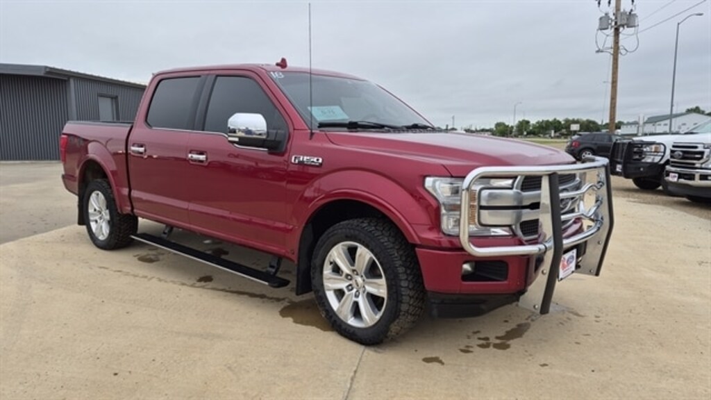 Used 2018 Ford F-150 Platinum Crew Cab Short Bed Truck
