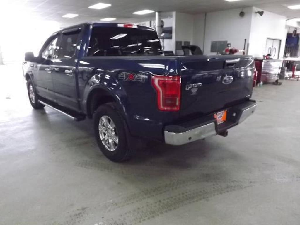 Used 2015 Ford F-150 Lariat Crew Cab Long Bed Truck