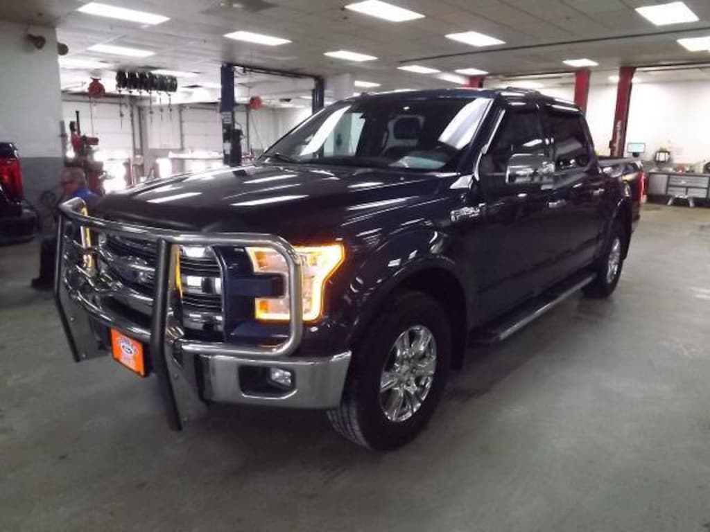 Used 2015 Ford F-150 Lariat Crew Cab Long Bed Truck