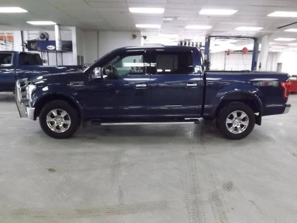 Used 2015 Ford F-150 Lariat Crew Cab Long Bed Truck