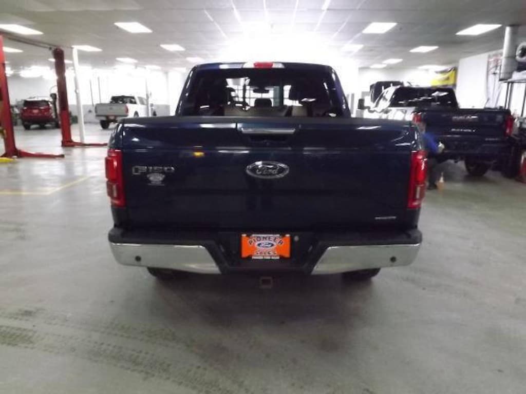 Used 2015 Ford F-150 Lariat Crew Cab Long Bed Truck
