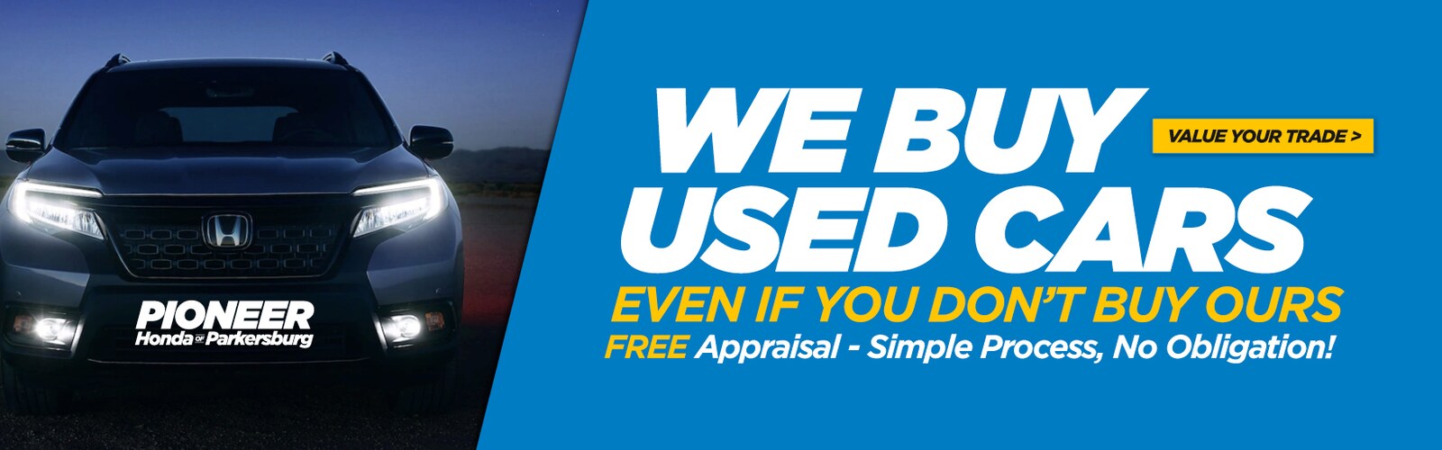 New Honda and Used Car Dealer with Honda Certified Service Pioneer Parkersburg Honda West Virginia