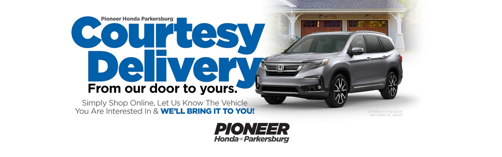 New Honda and Used Car Dealer Pioneer Parkersburg Honda