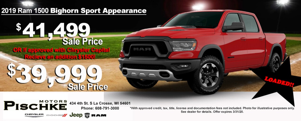 Pischke Motors Of La Crosse New Amp Used Cdjr Dealership