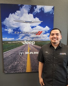 Staff member Chris Zuniga from ID_a8c4c88dfc90