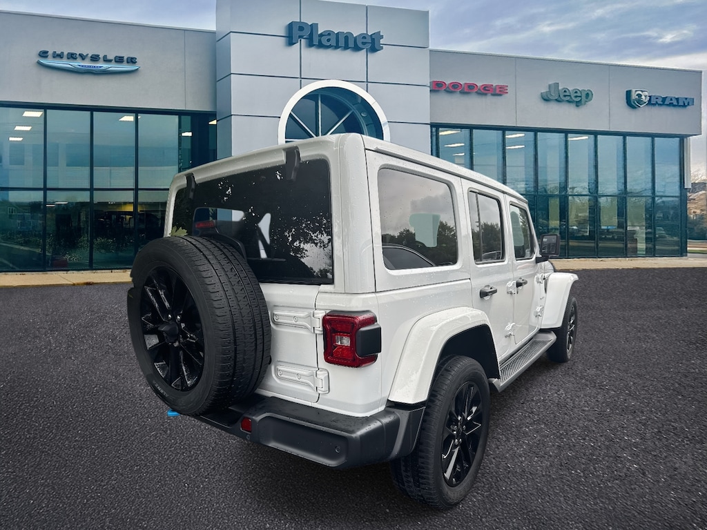 Used 2022 Jeep Wrangler 4xe Unlimited Sahara 4x4 Sport Utility