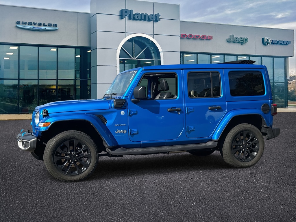 Used 2023 Jeep Wrangler 4xe Sahara 4x4 Sport Utility