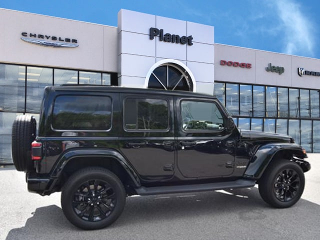 Used 2021 Jeep Wrangler Unlimited High Altitude with VIN 1C4HJXENXMW582902 for sale in Franklin, MA