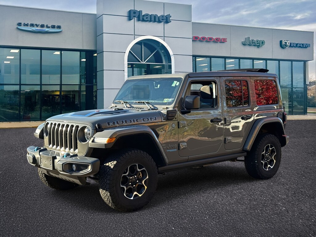 Used 2021 Jeep Wrangler 4xe Unlimited Rubicon 4x4 Sport Utility