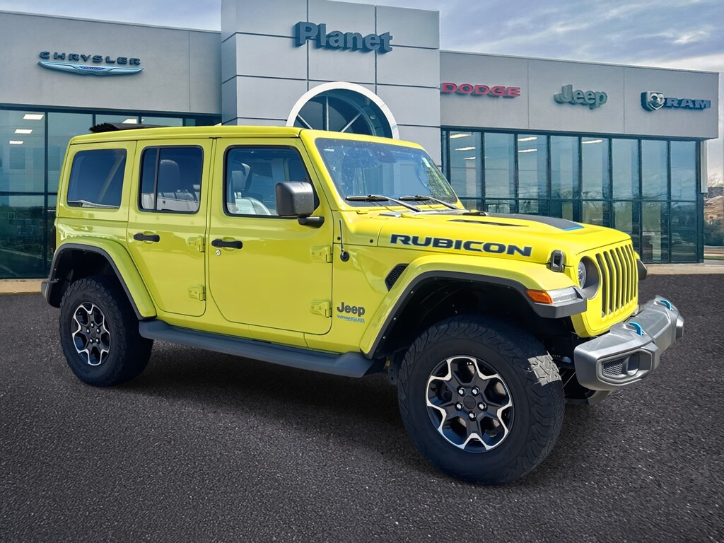 Used 2022 Jeep Wrangler 4xe Unlimited Rubicon 4x4 Sport Utility