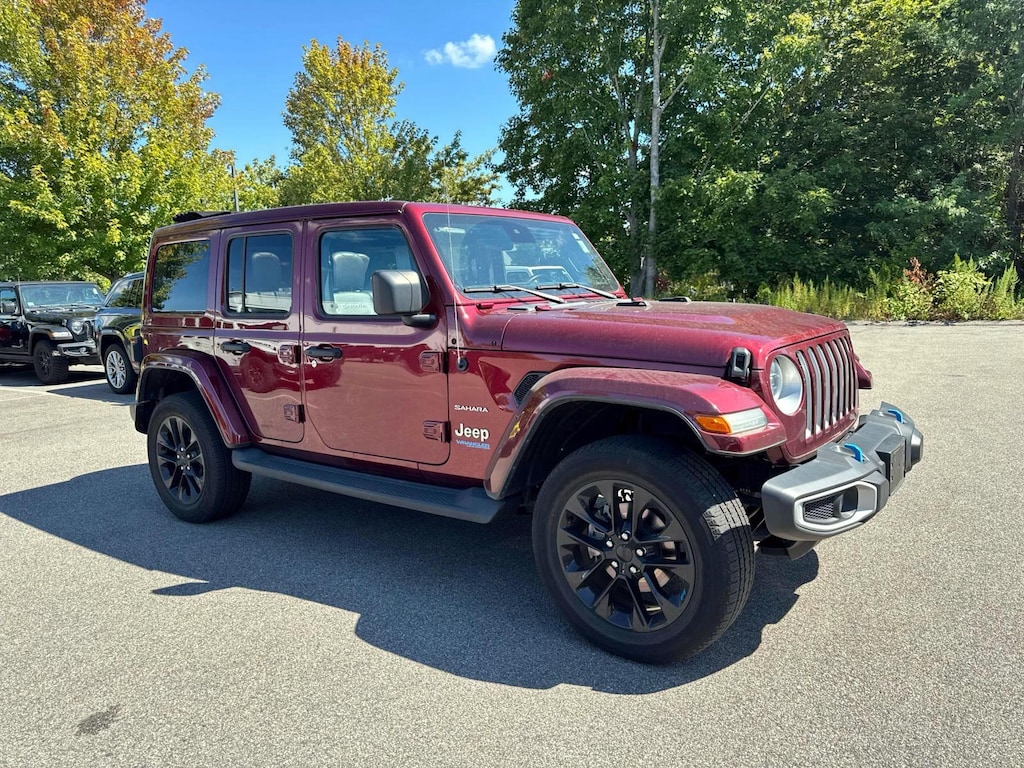 Used 2022 Jeep Wrangler 4xe Unlimited Sahara 4x4 Sport Utility