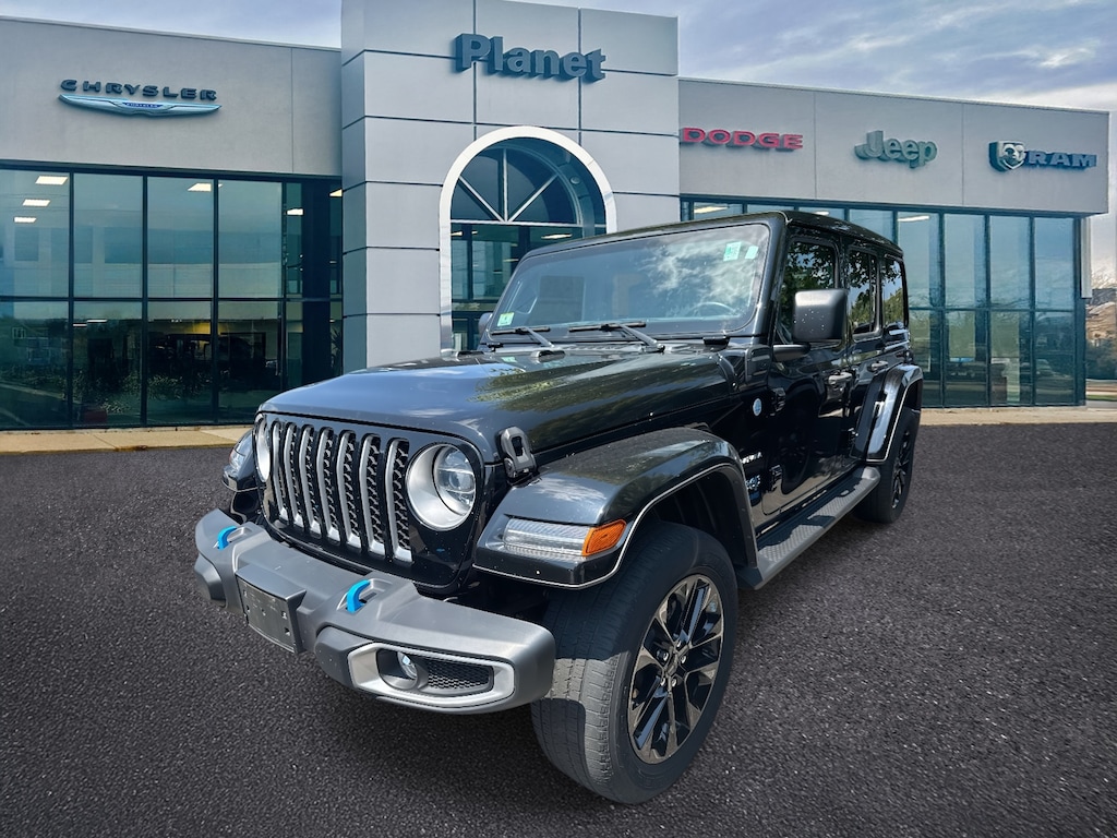 Used 2022 Jeep Wrangler 4xe Unlimited Sahara 4x4 Sport Utility