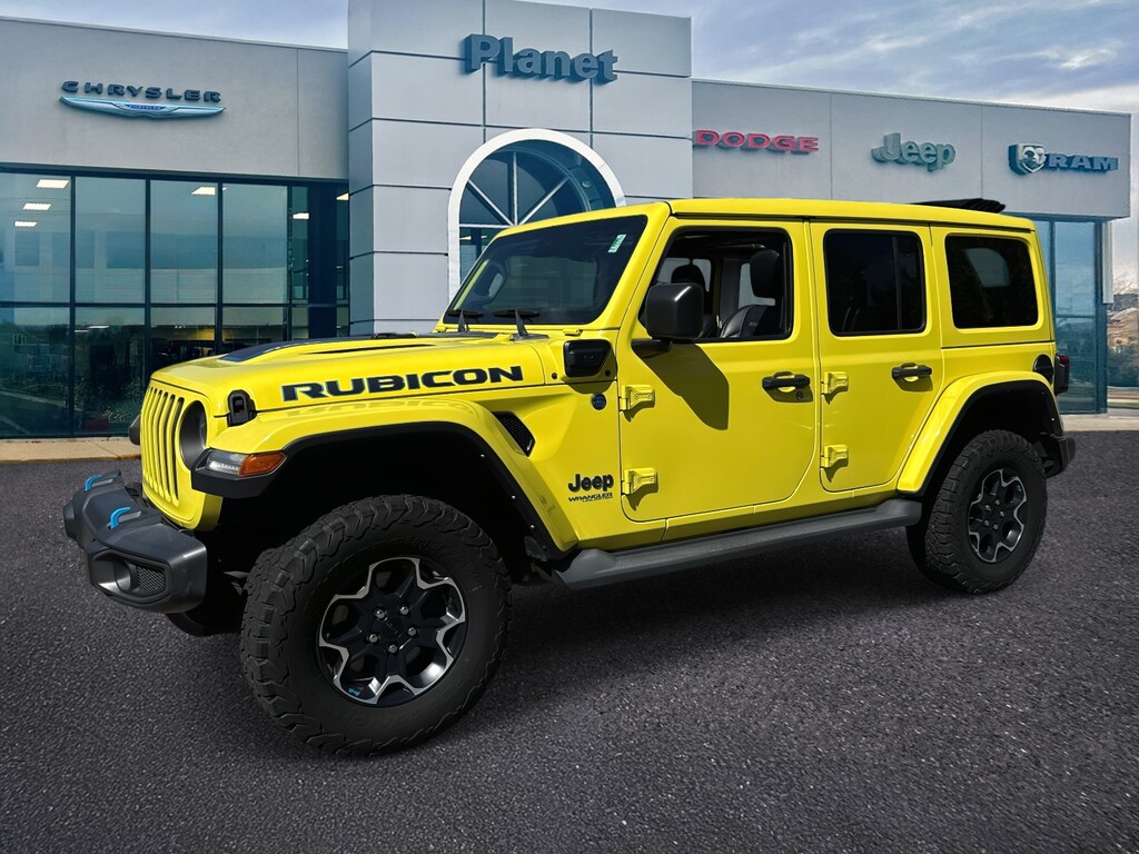 Used 2022 Jeep Wrangler 4xe Unlimited Rubicon 4x4 Sport Utility