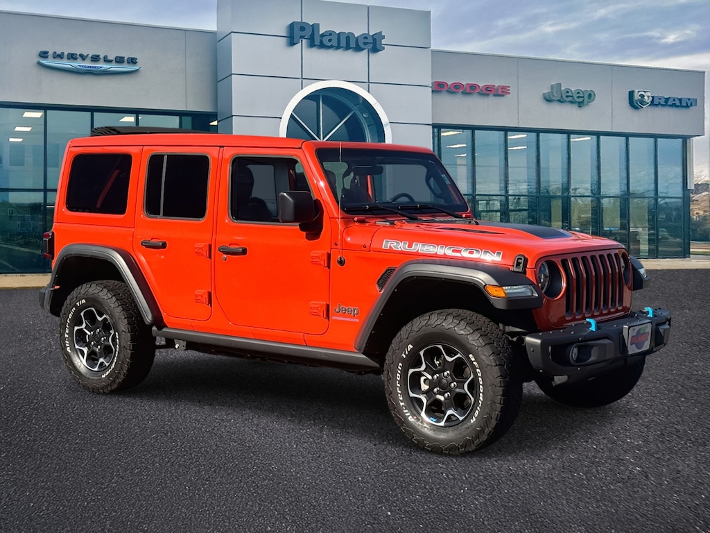 Used 2023 Jeep Wrangler 4xe Rubicon 4x4 Sport Utility