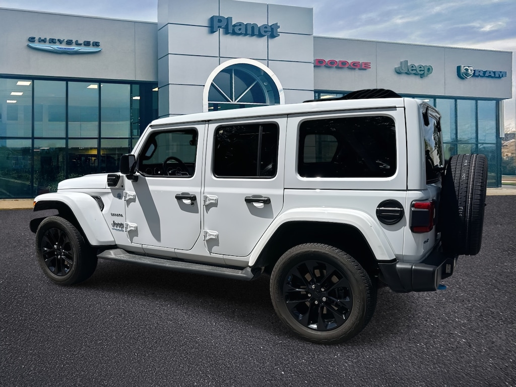 Used 2022 Jeep Wrangler 4xe Unlimited Sahara 4x4 Sport Utility