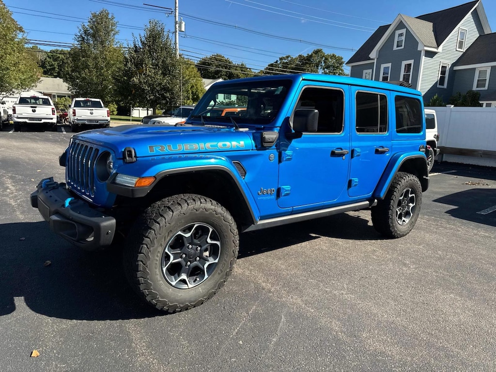 Used 2022 Jeep Wrangler 4xe Unlimited Rubicon 4x4 Sport Utility