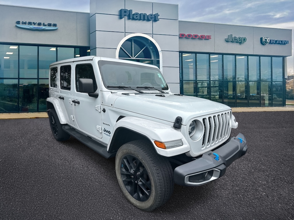 Used 2022 Jeep Wrangler 4xe Unlimited Sahara 4x4 Sport Utility